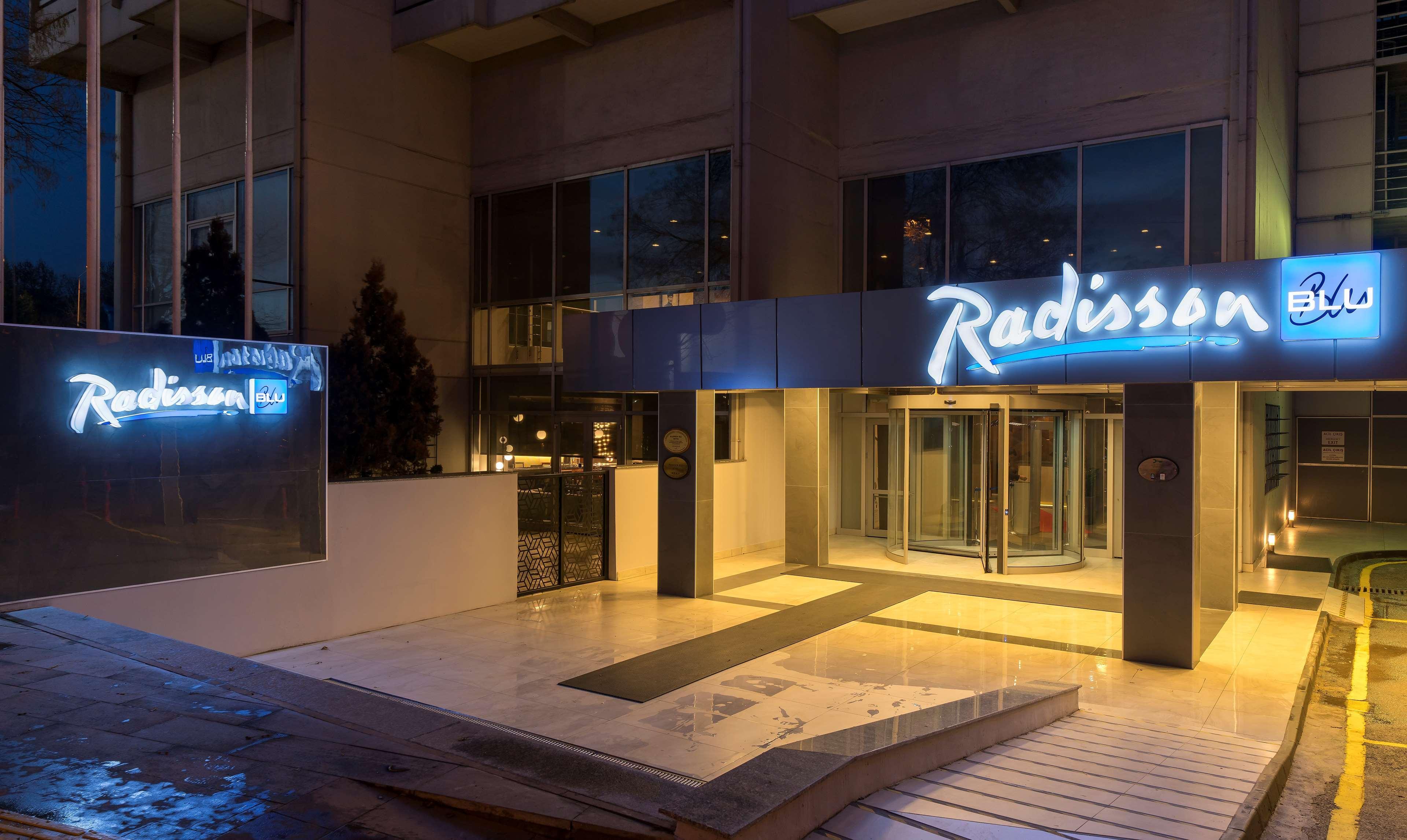Radisson Blu Ankara Hotel Exterior foto